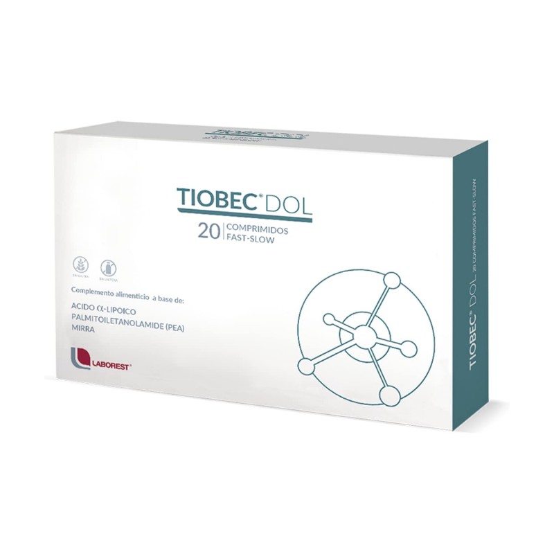 TIOBEC DOL 20 COMPRIMIDOS TIOBEC DOL 20 COMPRIMIDOS
