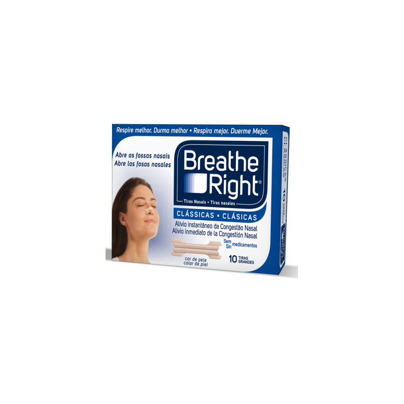 TIRA NASAL ADH BREATHE RIGHT T-GDE 10UDS