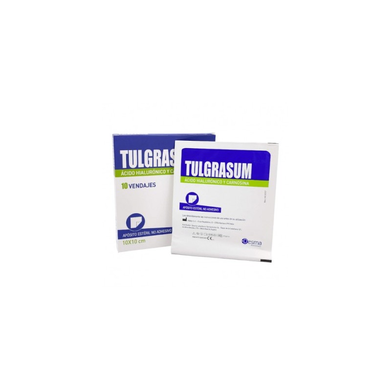 TULGRASUM (CICATRIZANTE)10 APOSITOS ESTERILE TULGRASUM (CICATRIZANTE)10 APOSITOS ESTERILE
