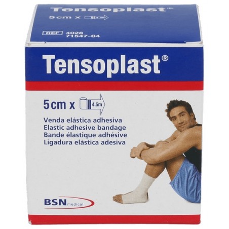  VENDA ELASTICA ADHES TENSOPLAST 4,5X5 CM 