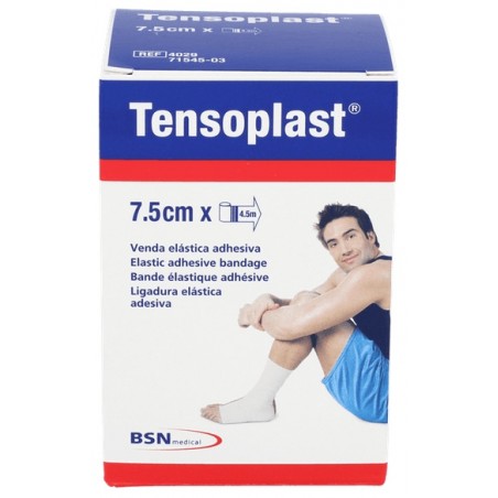  VENDA ELASTICA ADHES TENSOPLAST 4,5X7,5 