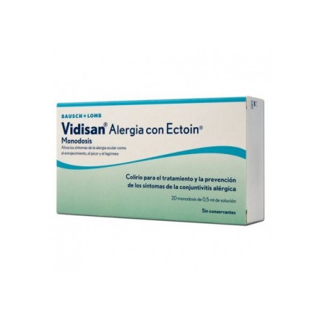  VIDISAN ALERGIA ECTOIN COLIRIO 20 MONOD 