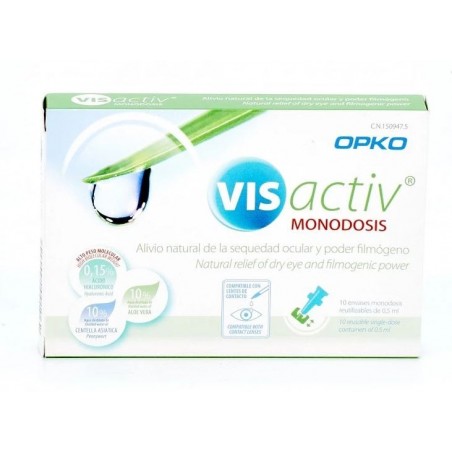  VIS ACTIV GOTAS OCULARES 10 MONODOSIS 