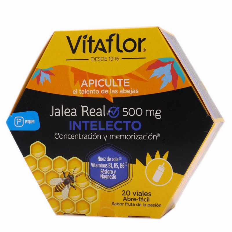 VITAFLOR INTELECTO 20 VIALES SABOR FRUTA VITAFLOR INTELECTO 20 VIALES SABOR FRUTA