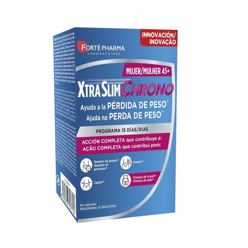 XTRASLIM CHRONO MUJER 45+ 60 CAPSULAS XTRASLIM CHRONO MUJER 45+ 60 CAPSULAS