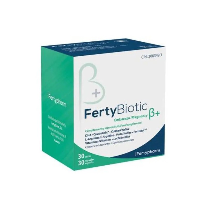 FERTYBIOTIC EMBARAZO B+ 30 STICKS