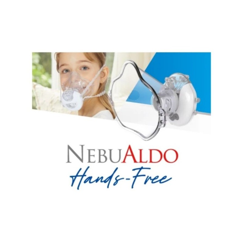 NEBULIZADOR PORTATIL DE MALLA NEBUALDO HANDS FREE 1 UNIDAD