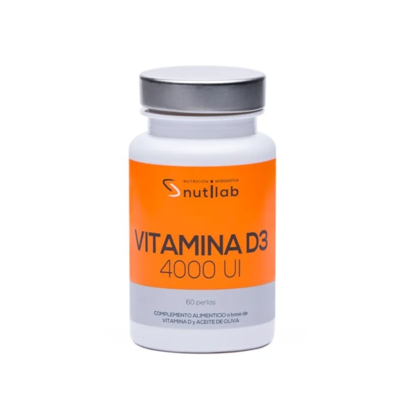 VITAMINA D3  60 PERLAS 4000 UI   NUTILAB