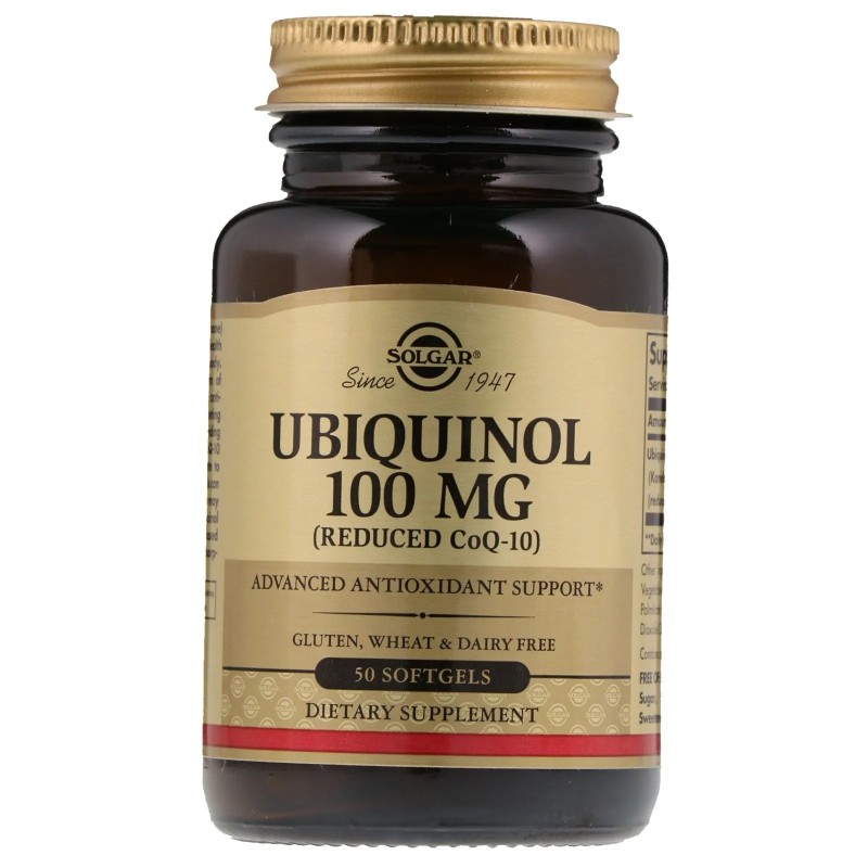 UBIQUINOL 100 MG 50 PERLAS SOL