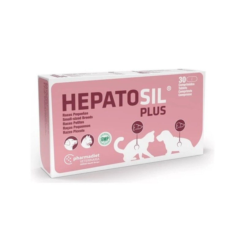 Hepatosil Plus Razas Pequeñas 30 Comprimidos