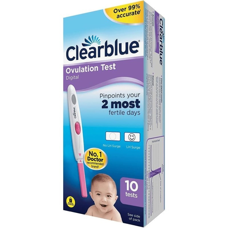 TEST OVULACION CLEARBLUE DIGITAL 10 UDES