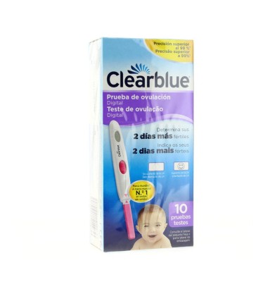 TEST OVULACION CLEARBLUE DIGITAL 10 UDES