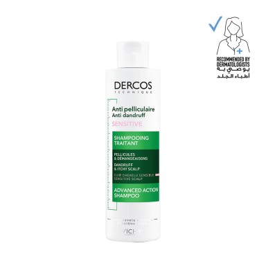 DERCOS CHAMPU  ANTICASPA SENSITIVE S/SULF 200 ML
