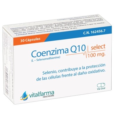 COENZIMA Q10 SELECT 100 MG 30 CAPSULAS