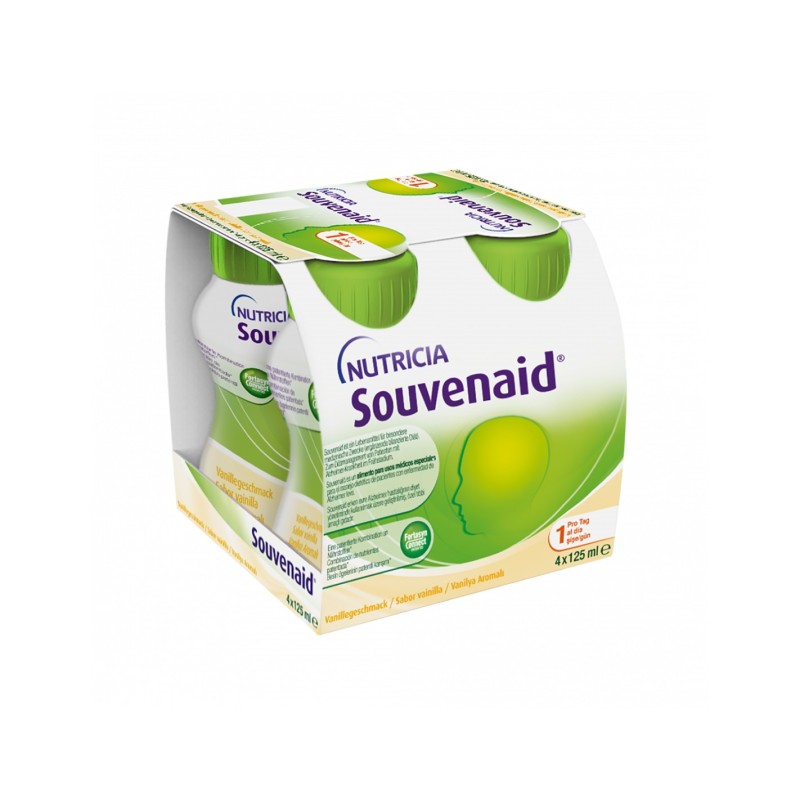 SOUVENAID VAINILLA 4X125 ML