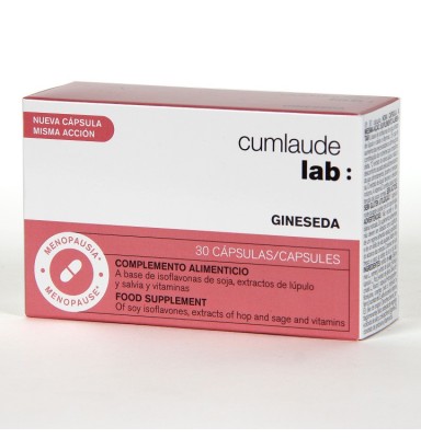 GINESEDA ISOFLAVONA DE SOJA 30 CAPS