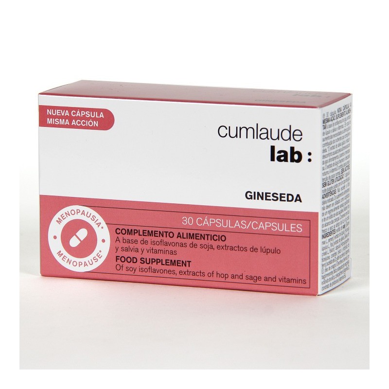 GINESEDA ISOFLAVONA DE SOJA 30 CAPS