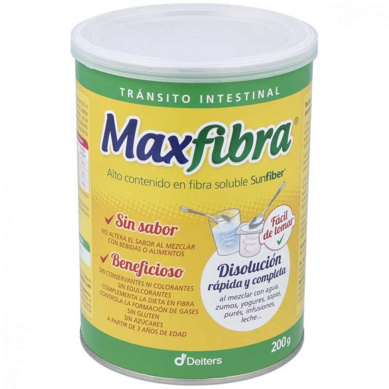 MAXFIBRA DEITERS POLVO 1 BOTE 200 G