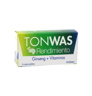 TONWAS RENDIMIENTO 10 VIALES BEBIBLE