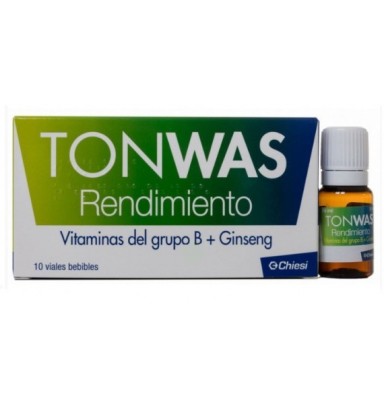 TONWAS RENDIMIENTO 10 VIALES BEBIBLE