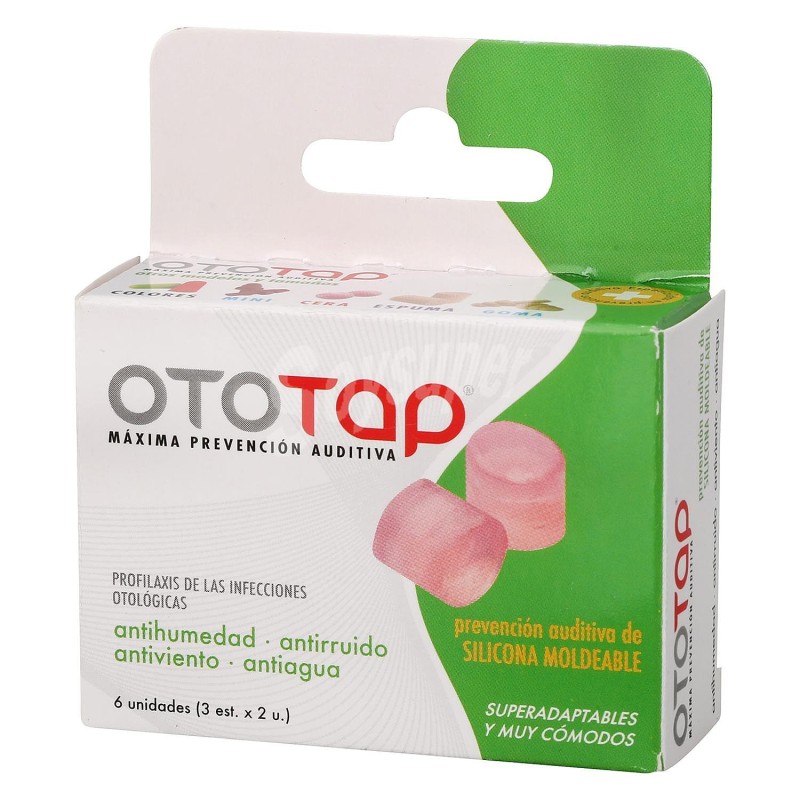 TAPONES OIDOS OTOTAP SILICONA MOLD 6 UDS