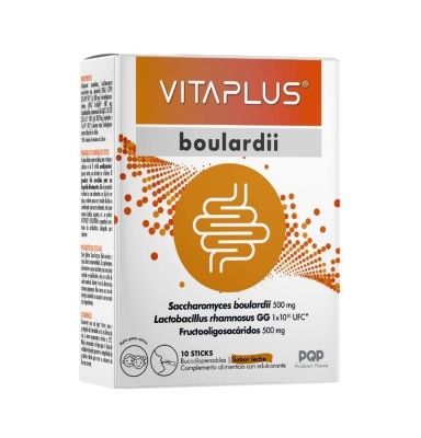 VITAPLUS BOULARDII 10 STICKS BUCODISP