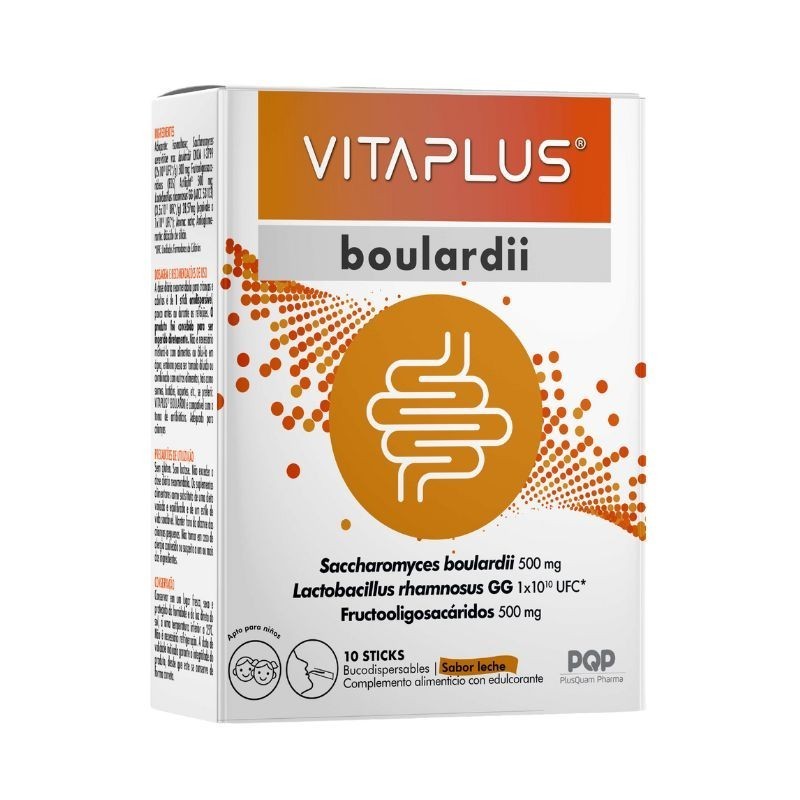 VITAPLUS BOULARDII 10 STICKS BUCODISP