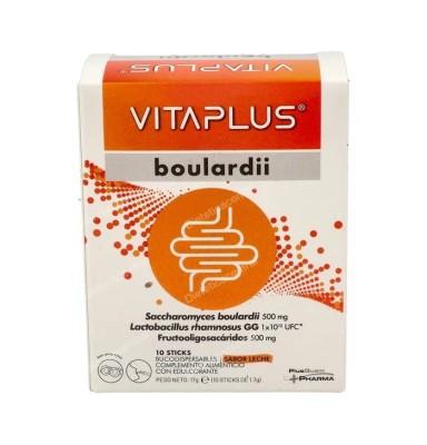 VITAPLUS BOULARDII 10 STICKS BUCODISP