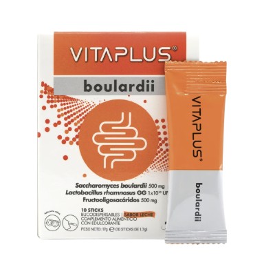 VITAPLUS BOULARDII 10 STICKS BUCODISP