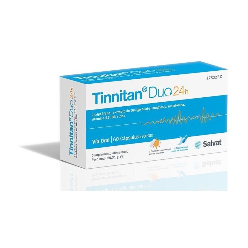 TINNITAN DUO 24H 60 CAPS