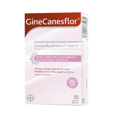 GINECANESFLOR VAGINAL 10 CAPS