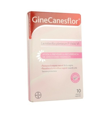 GINECANESFLOR VAGINAL 10 CAPS