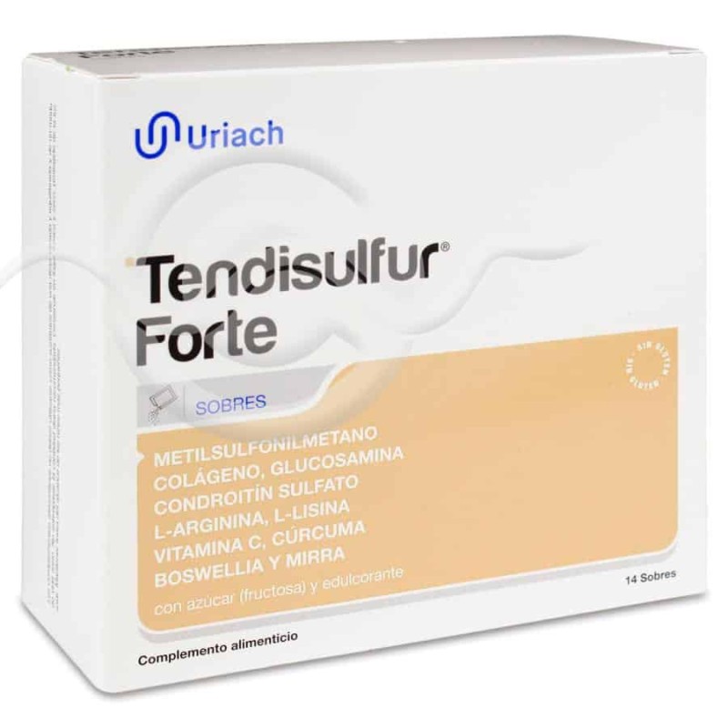 TENDISULFUR FORTE 14 SOBRES