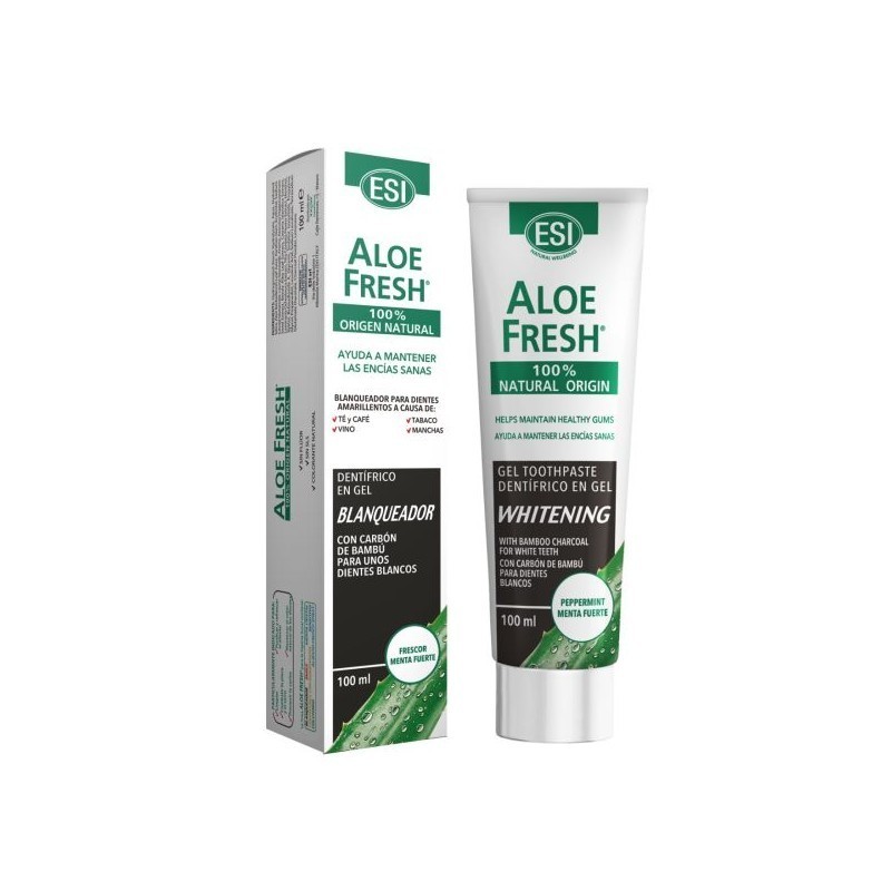 ESI GEL ALOE FRESH BLANQUEADORA CARBON BAMBU 100 ML