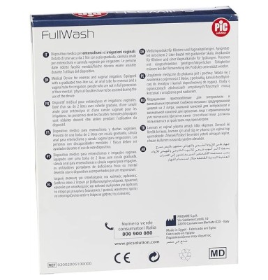 PIC IRRIGADOR  ENTEROCLISMA ENEMA 2 LITRO