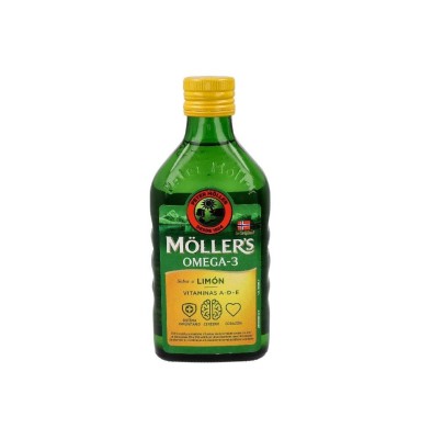 MOLLER´S ACEITE OMEGA 3 250 ML SABOR LIMON