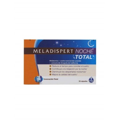 MELADISPERT NOCHE TOTAL 30 CAPSULAS
