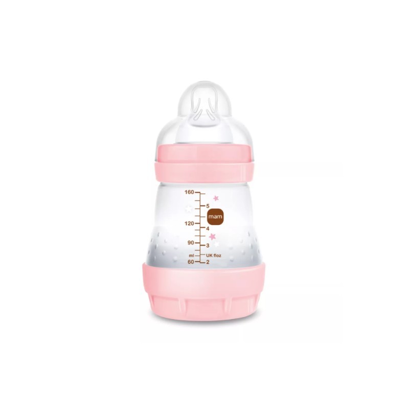 MAM Easy Start Biberón Anticolic 160 ml Rosa