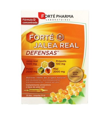 FORTE JALEA REAL DEFENSAS+ 20 AMPOLLAS 10 ML