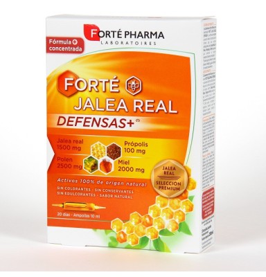 FORTE JALEA REAL DEFENSAS+ 20 AMPOLLAS 10 ML