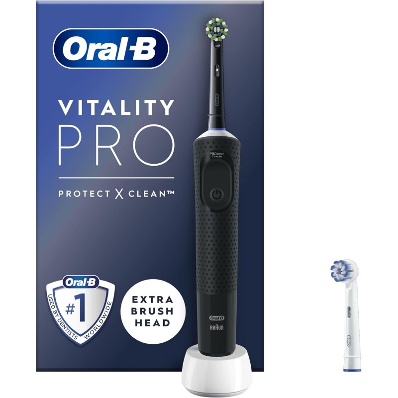 ORAL-B PRO VITALITY CEPILLO DENTAL ELECTRICO RECARGABLE NEGRO