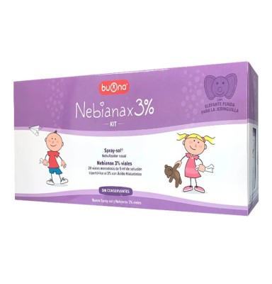 NEBIANAX KIT 3% 20 VIALES+SPRAY SOLUCION