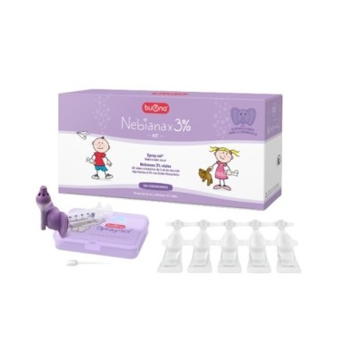 NEBIANAX KIT 3% 20 VIALES+SPRAY SOLUCION