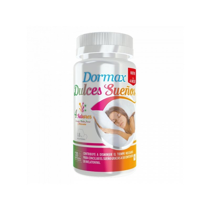 DORMAX DULCES SUEÑOS 120 COMPRIMIDOS MASTICABLES