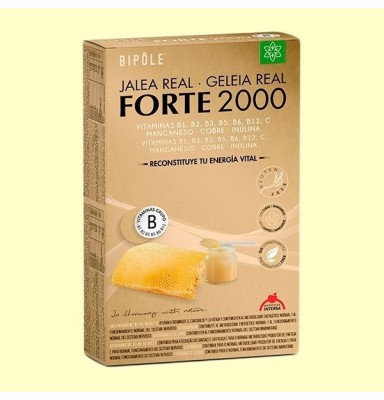 BIPOLE JALEA REAL FORTE 2000 MG 20 AMPOLLAS