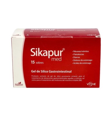 SIKAPUR MED GEL DE SILICE GASTROINSTESTINAL 15 SOBRES