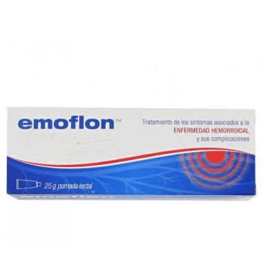 EMOFLON POMADA RECTAL 1 ENVASE 25 G