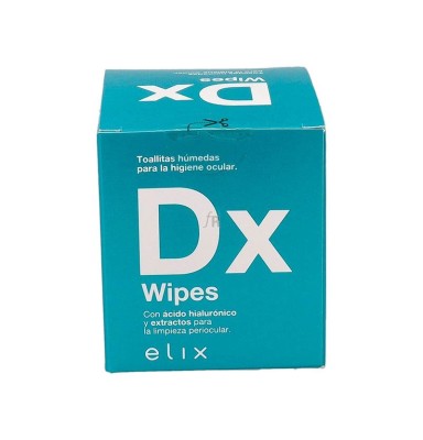 DX WIPES TOALLITAS HUMEDAS PARA HIGIENE OCULAR 20 UNIDADES