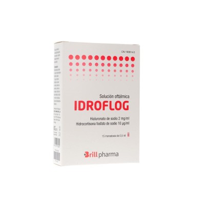 IDROFLOG SOLUCION OFTALMICA 0.5 ML 15 MONODOSIS