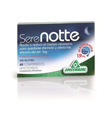SERENOTTE 1,9 MG MELATONINA 60 COMPRIMIDOS